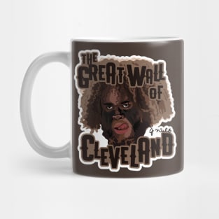 Jedrick Wills Great Wall of Cleveland Mug